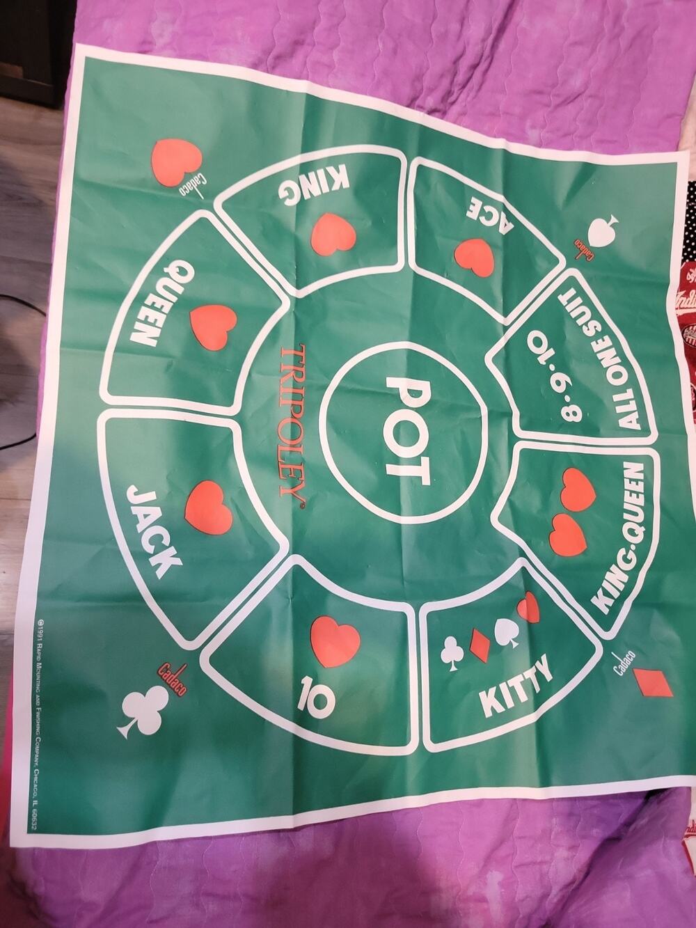 1991 Tripoley Cadaco Mat Only